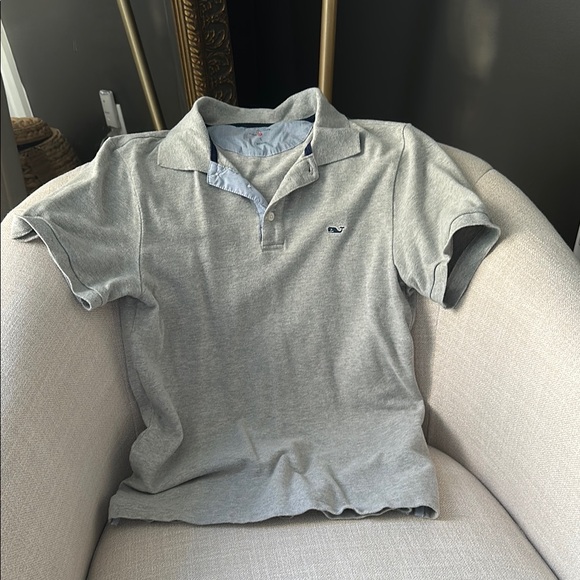 Vineyard vines Gray Polo Shirt - Picture 1 of 2